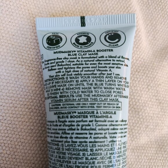 NWT Mudmasky Blue Clay Mask from the Summer 2024 Jilly Box - Picture 3 of 6